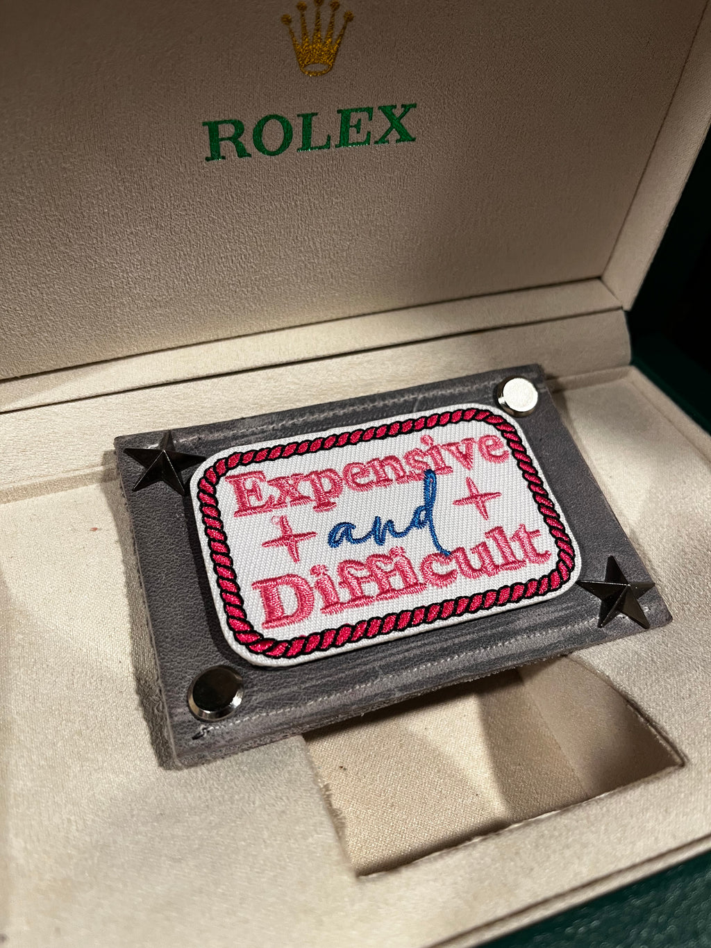 Expensive and Difficult Badgr