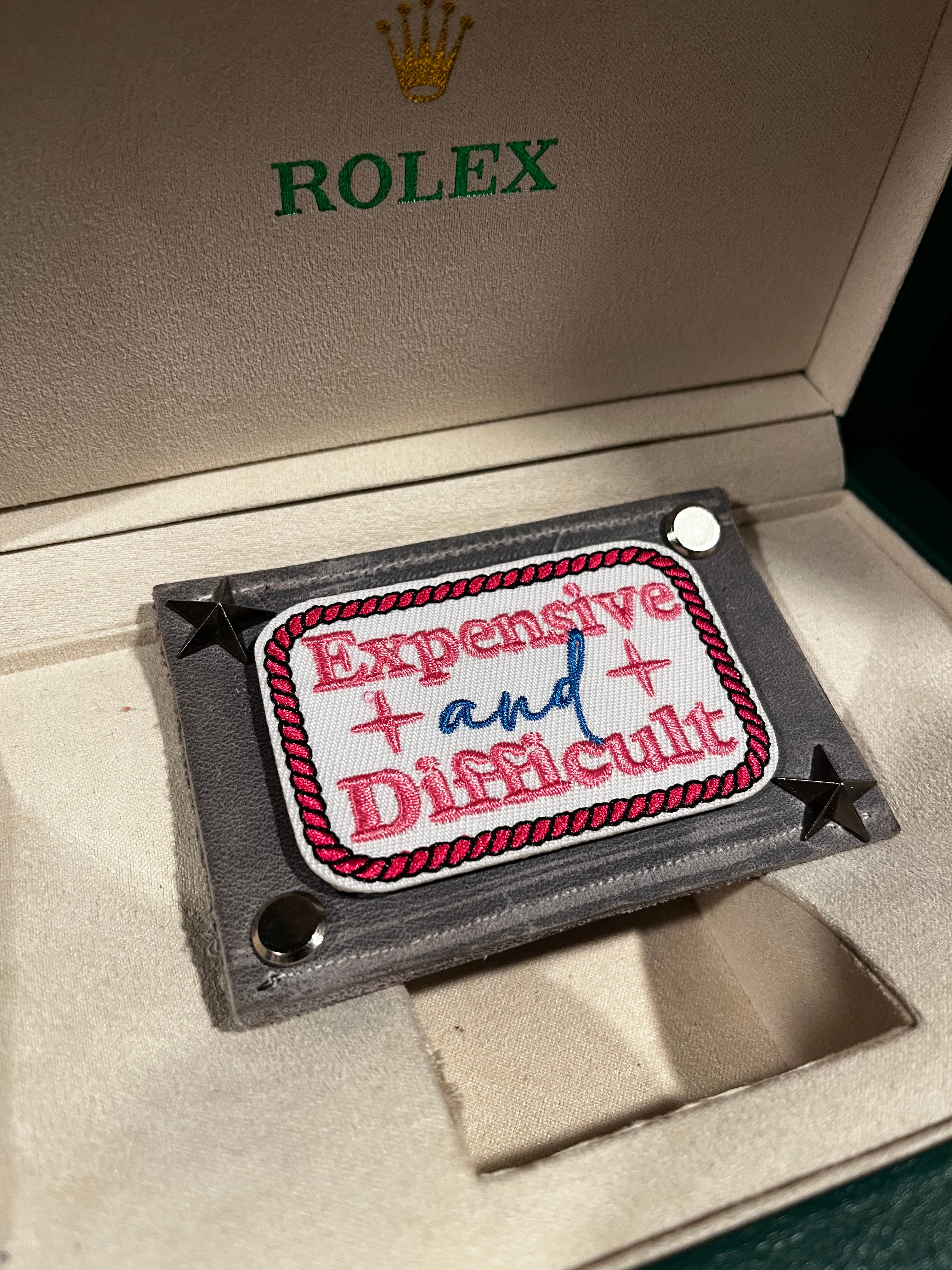 Expensive and Difficult Badgr