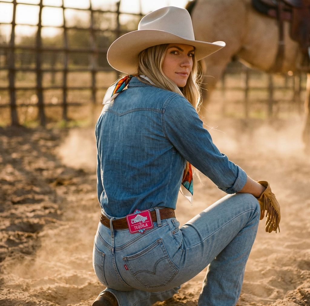 Cowboys &amp; Tequila Badgr Patch