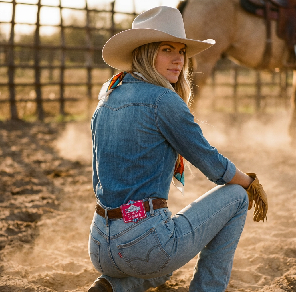 Cowboys &amp; Tequila Badgr Patch