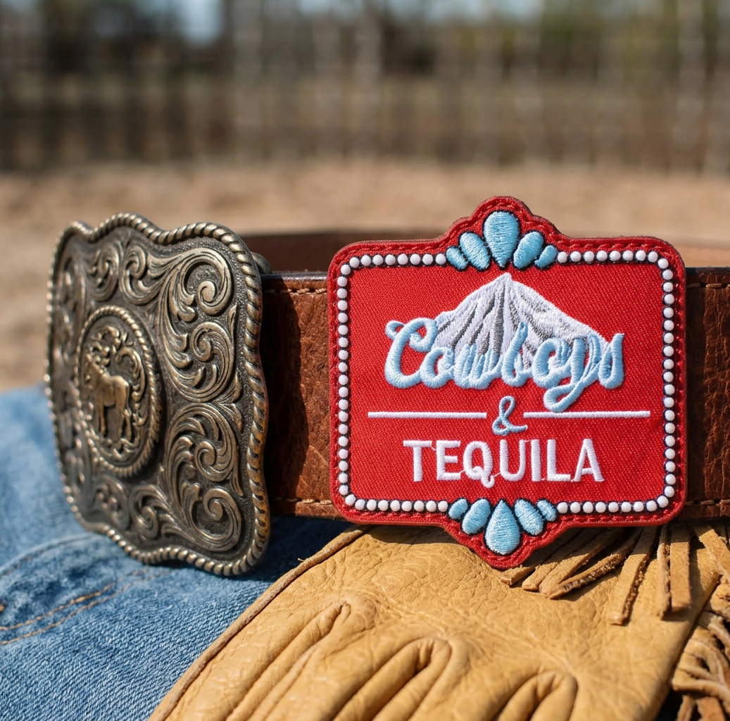 Cowboys &amp; Tequila Badgr Patch