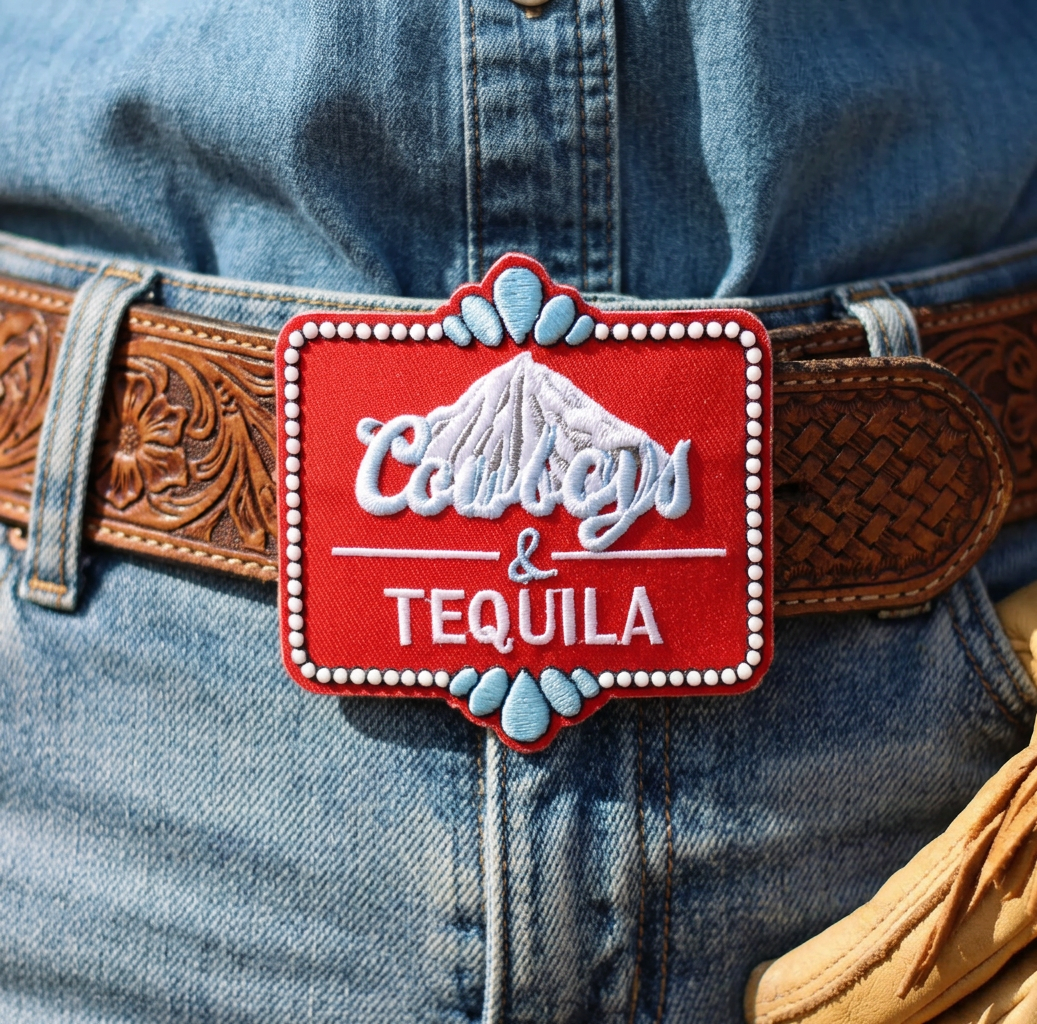 Cowboys &amp; Tequila Badgr Patch