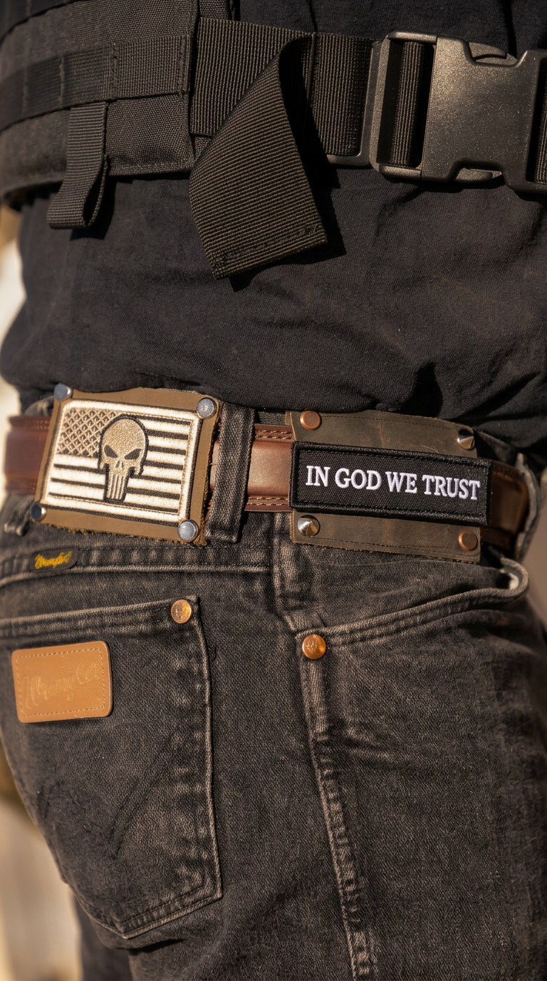 In God We Trust Badgr Patch
