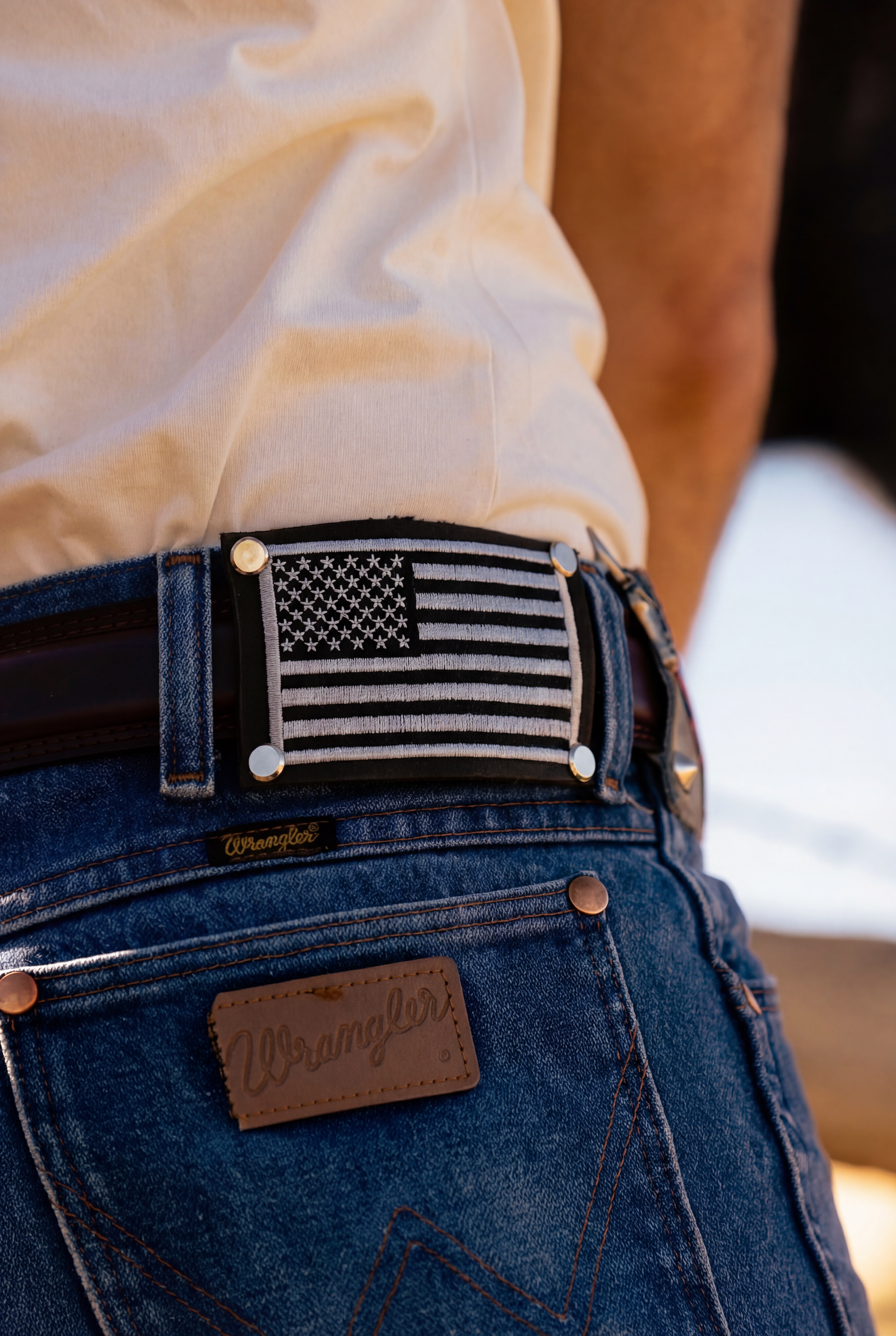 American Flag Badgr Patch