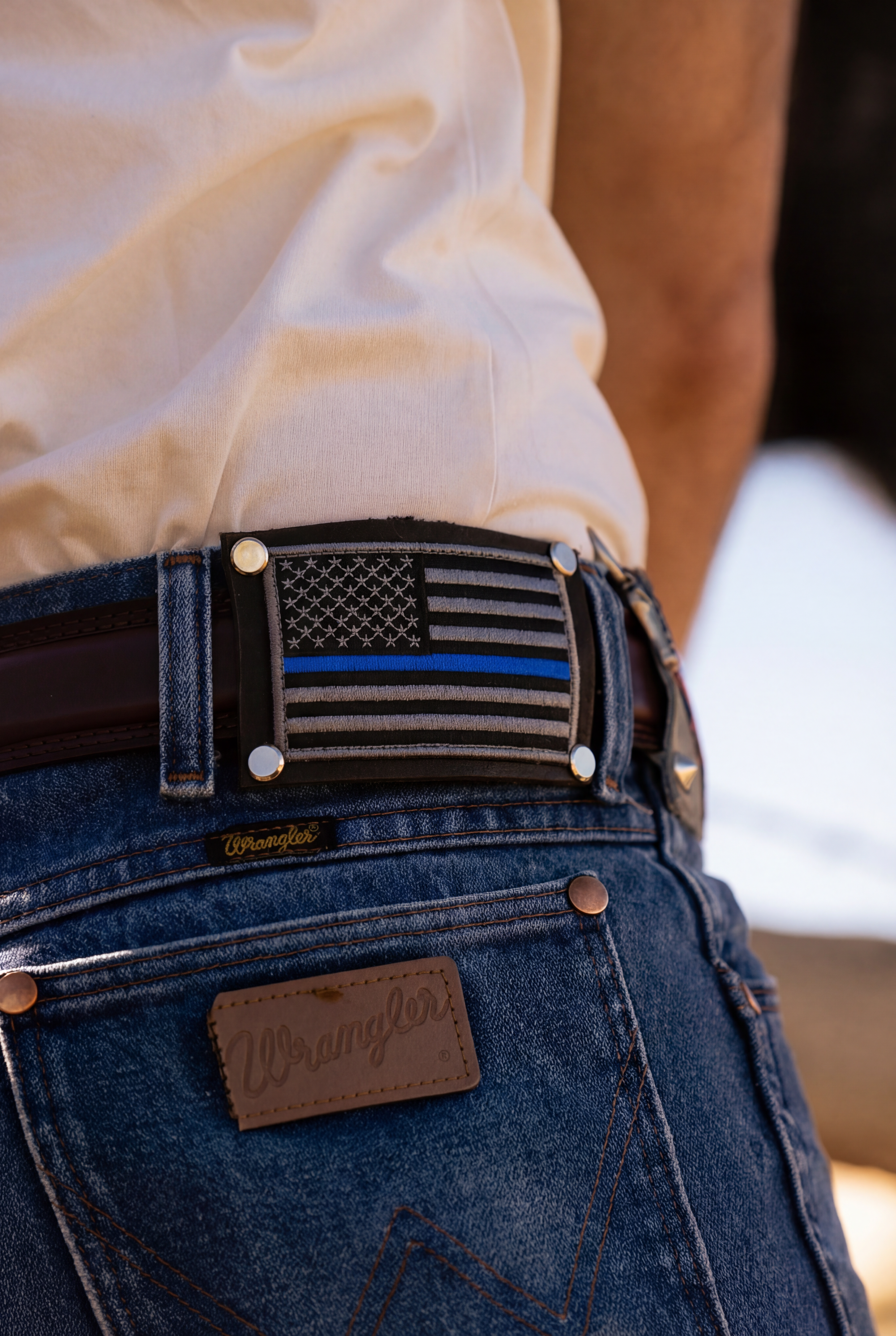 American Flag Badgr Patch