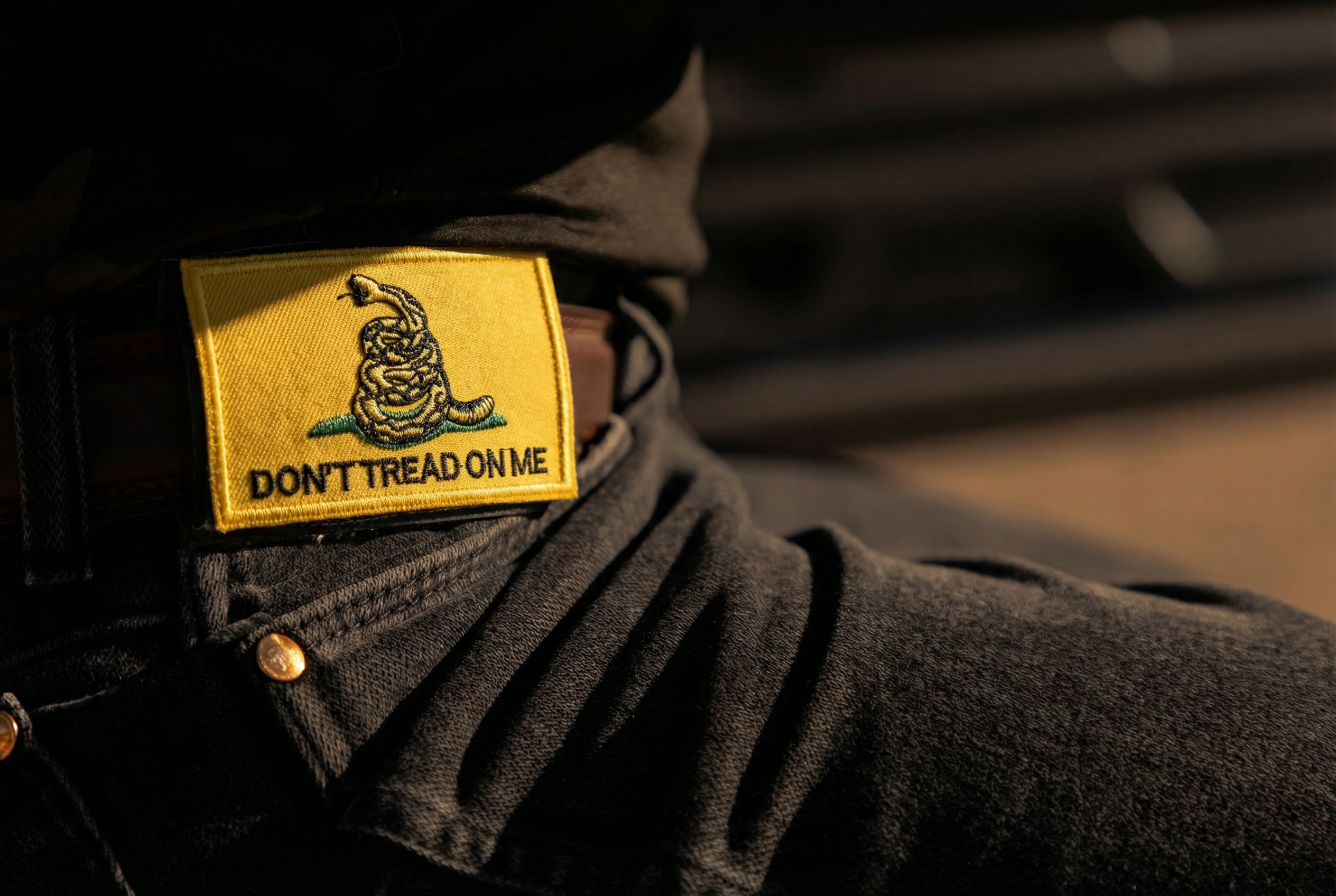 Don’t Tread On Me Badgr Patch