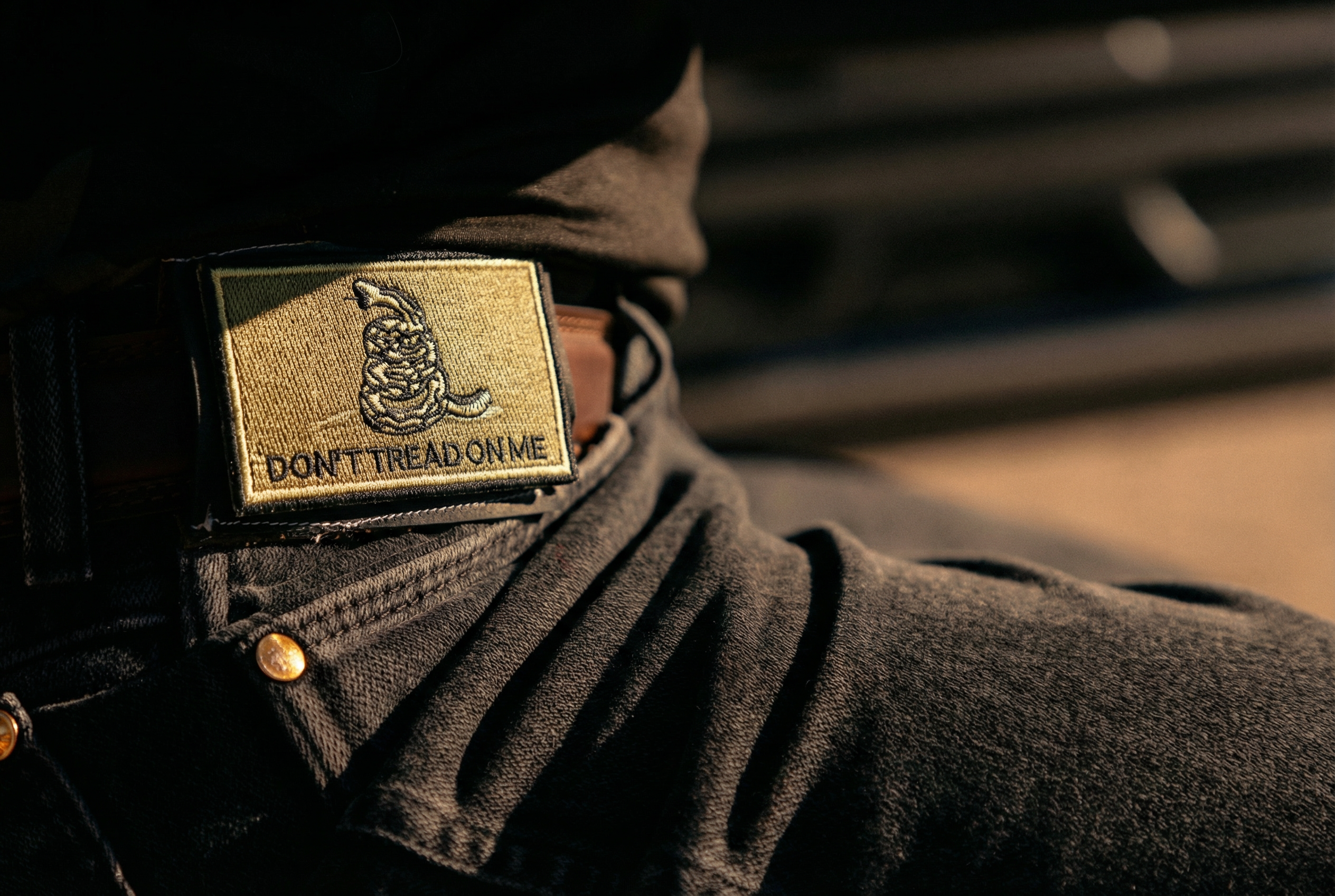 Don’t Tread On Me Badgr Patch