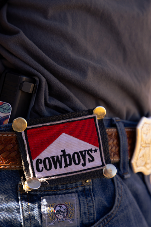 Cowboy Red Edition Badgr Patch