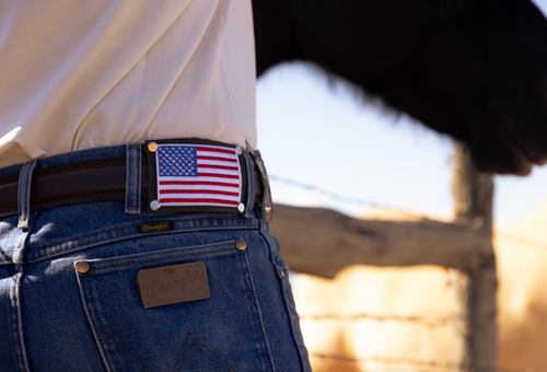 American Flag Badgr Patch