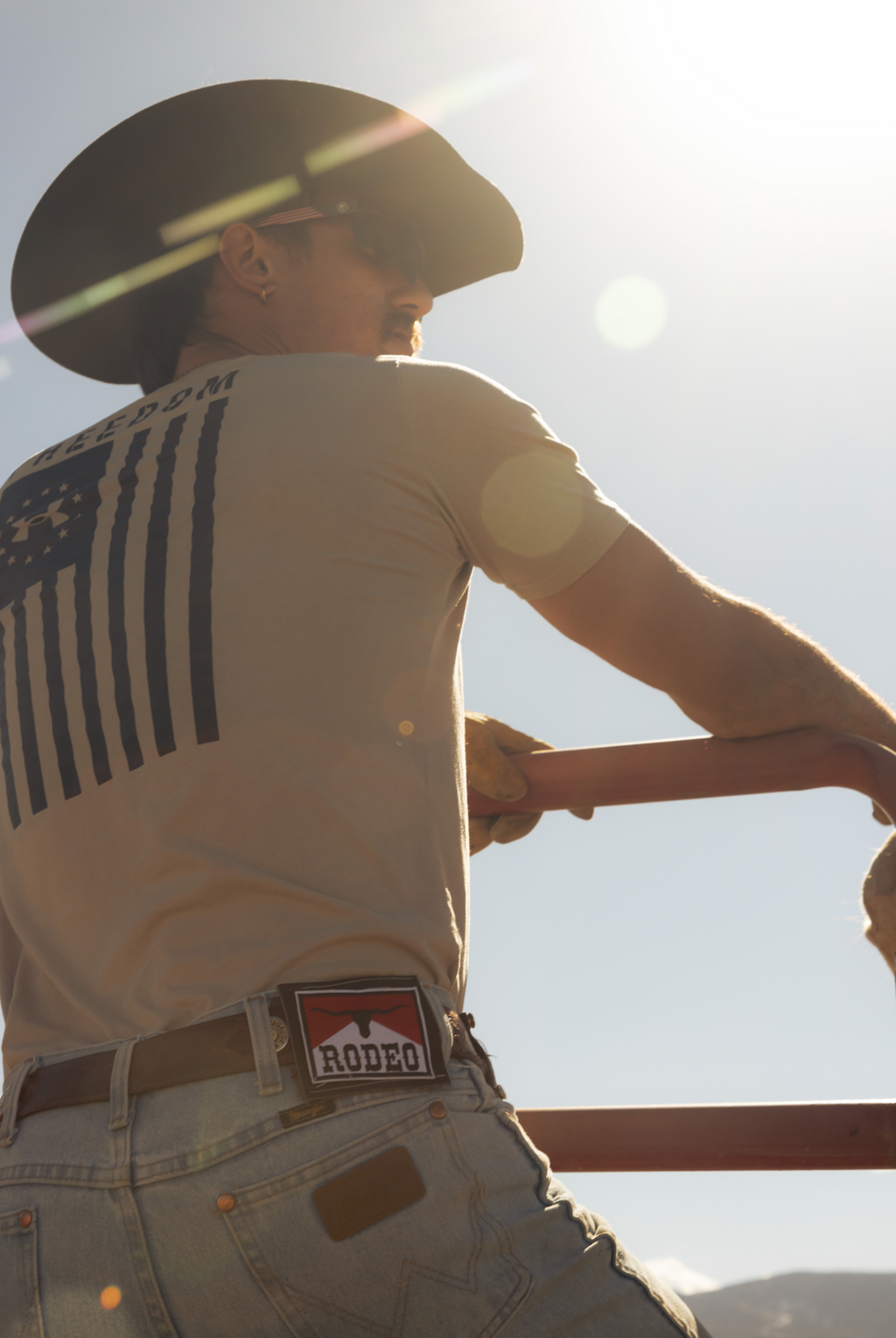 Rodeo Red Edition Badgr Patch