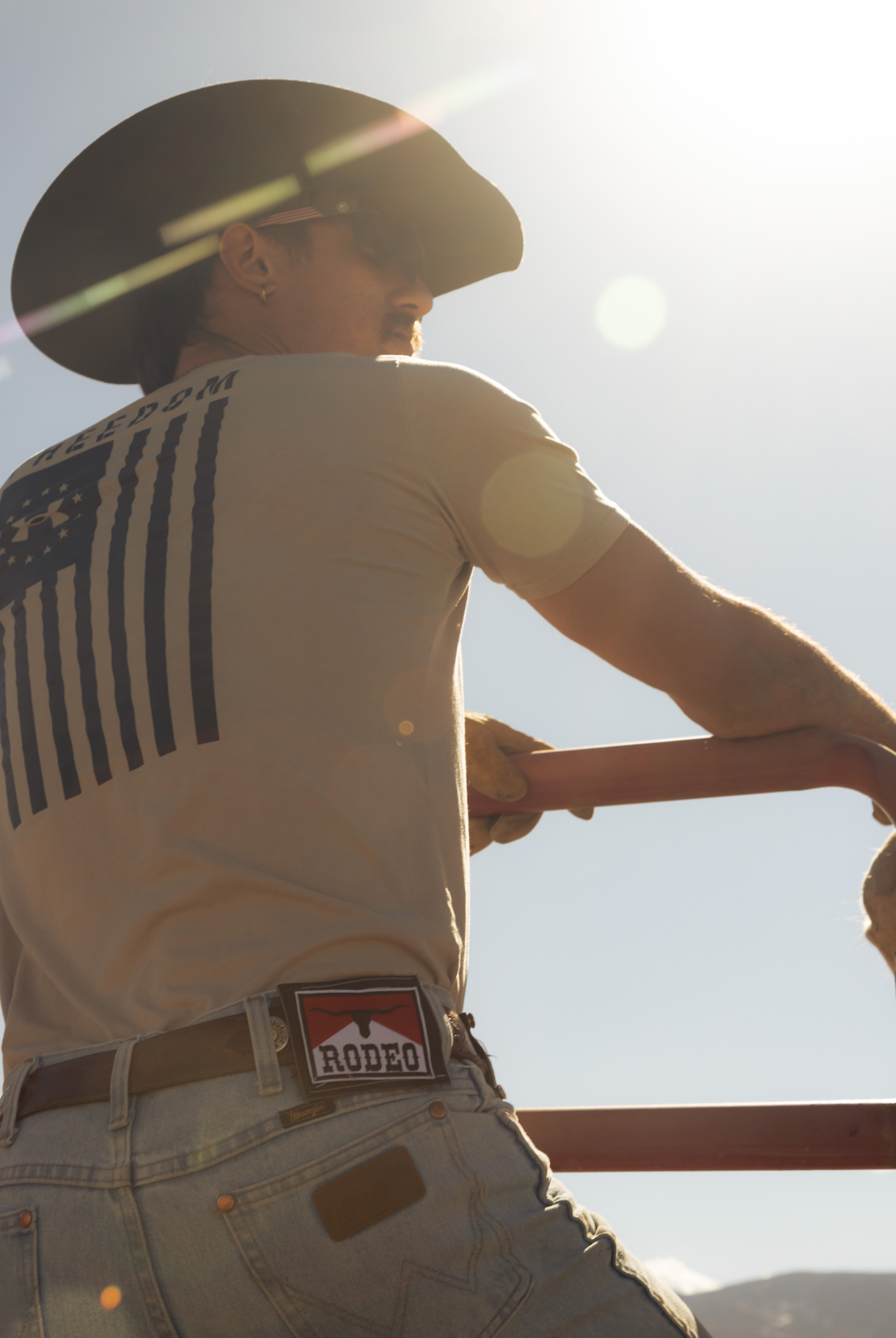Rodeo Red Edition Badgr Patch