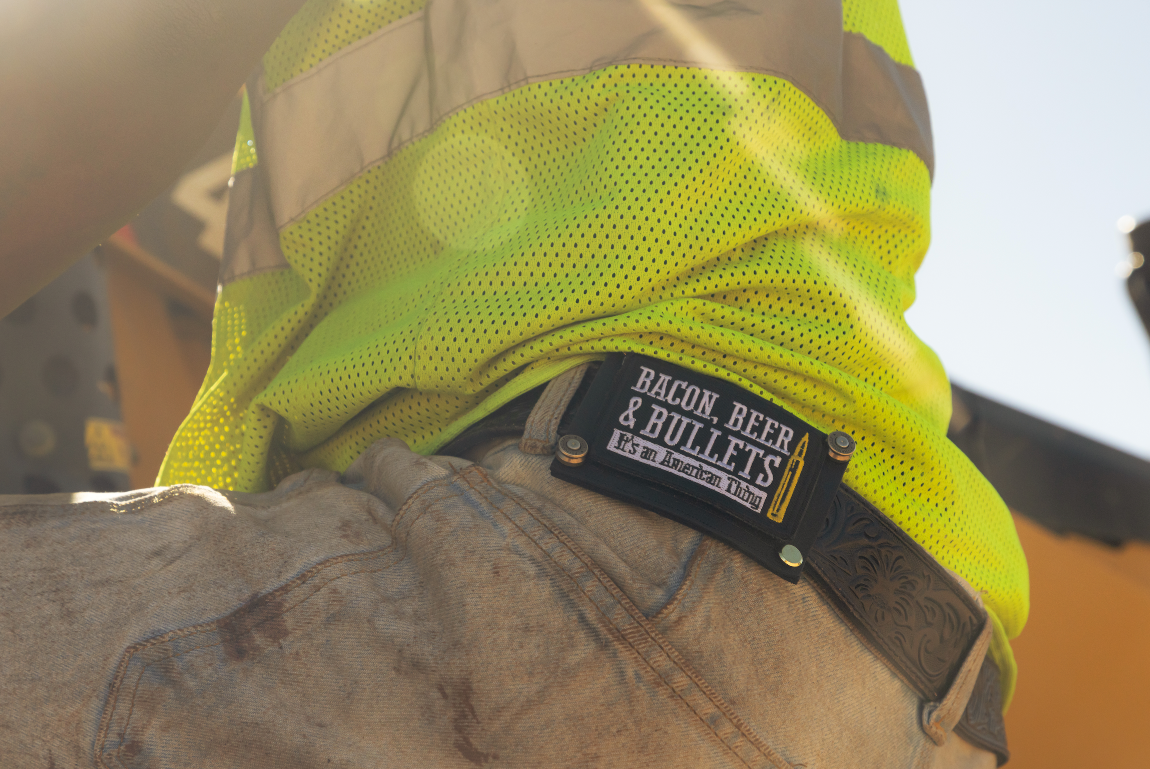 Bacon & Bullets Badgr Patch