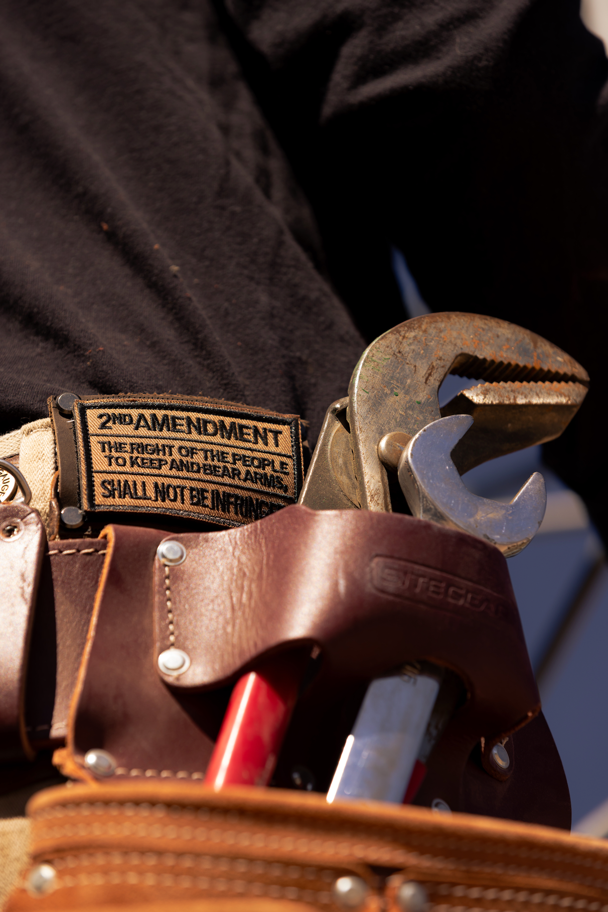 Second Amendment Badgr Patch