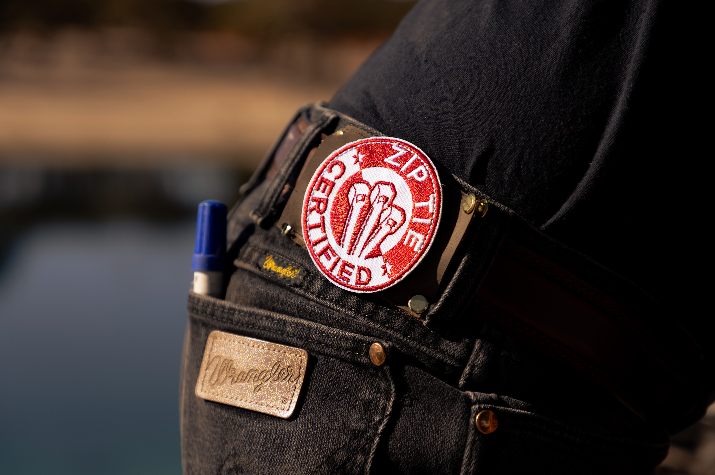 Zip Tie Certified Badgr Patch