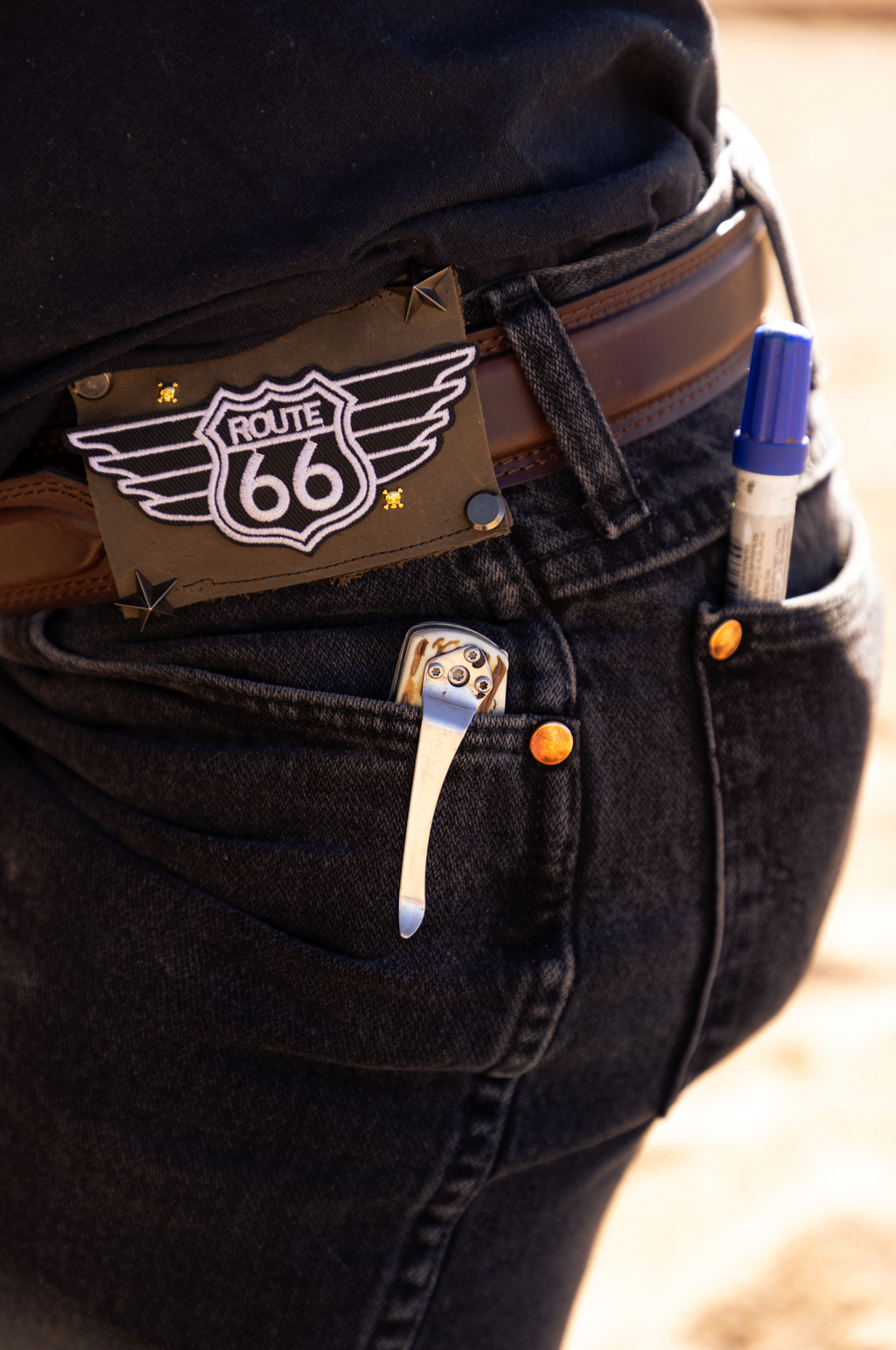 Route 66 Badgr Patch