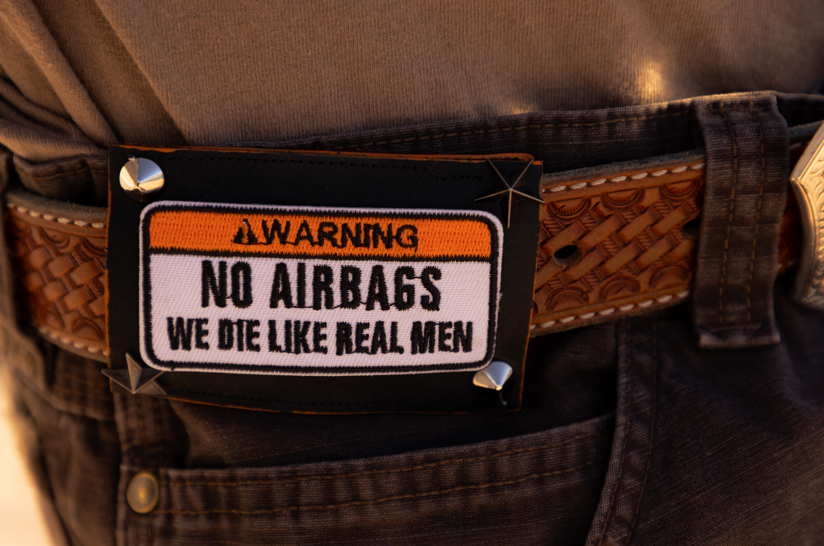 No Airbag Badgr Patch