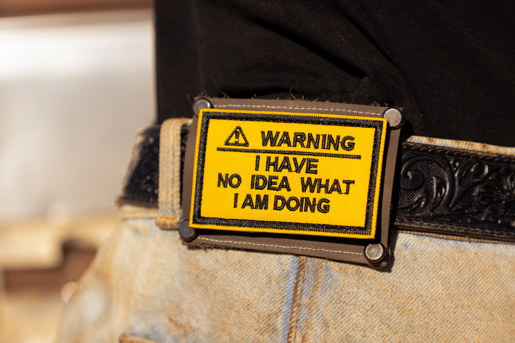 Warning Badgr Patch