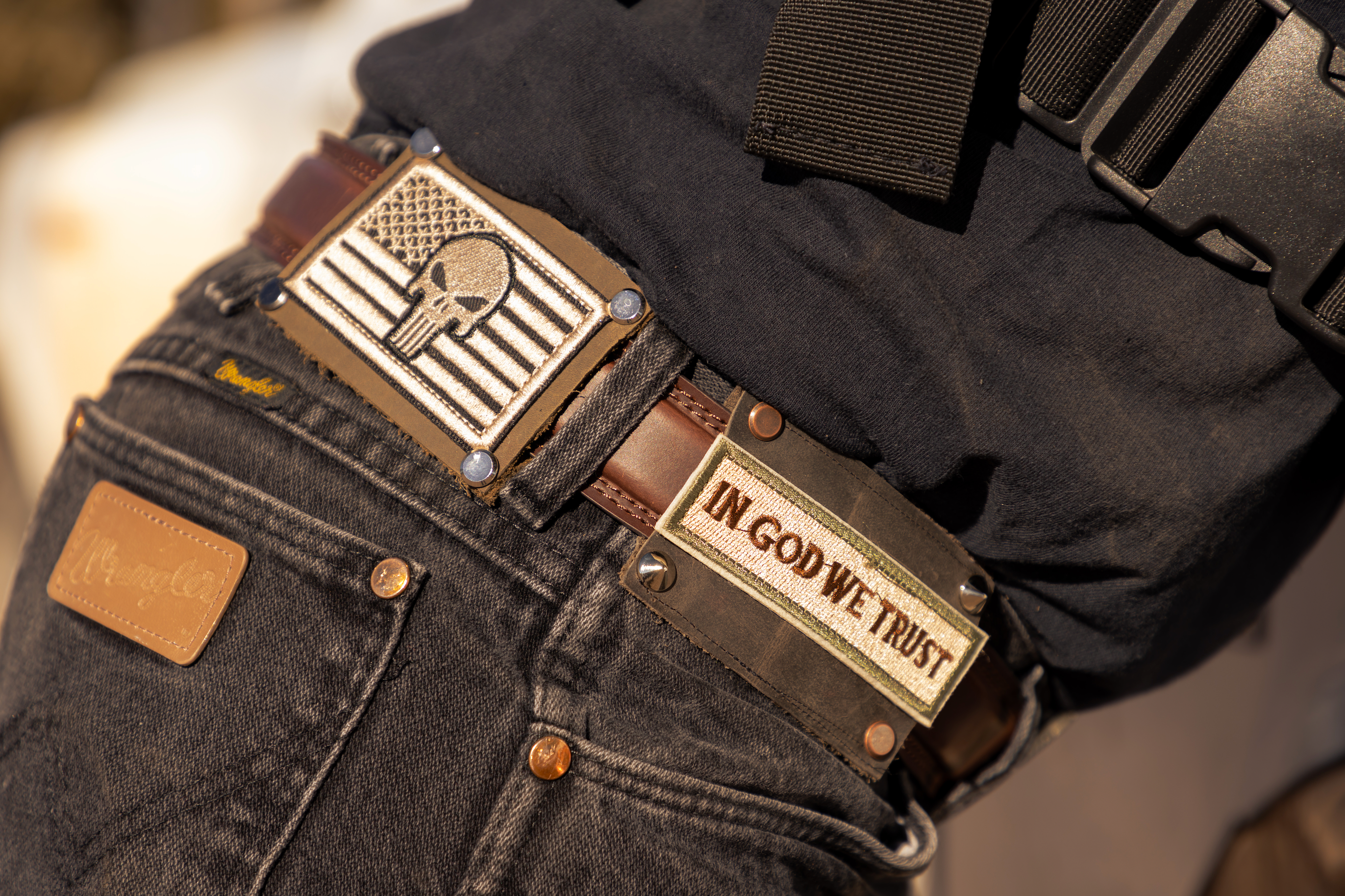 In God We Trust Badgr Patch